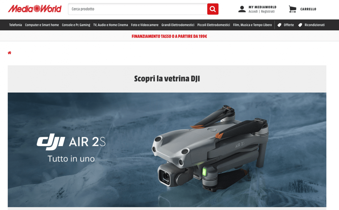 DJI da Mediaworld